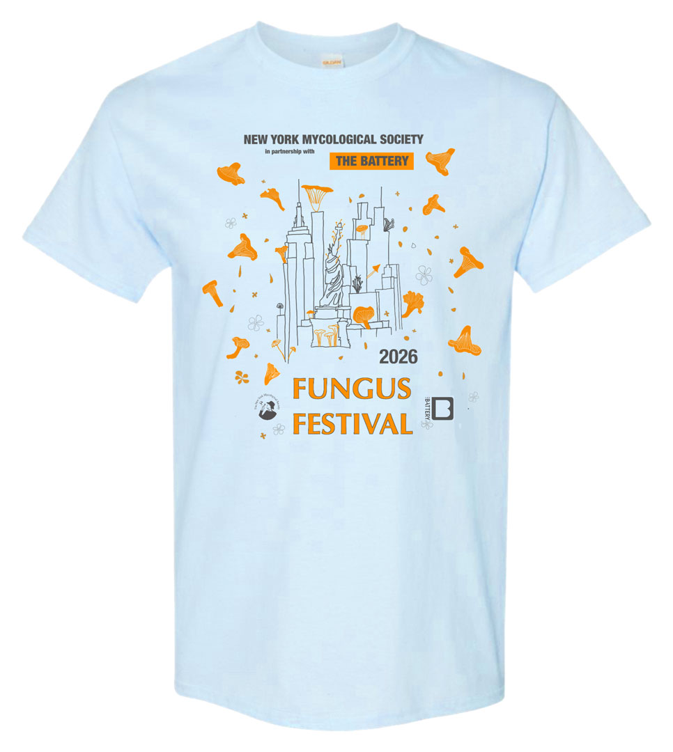 2026 Fungus Festival t-shirt Blue