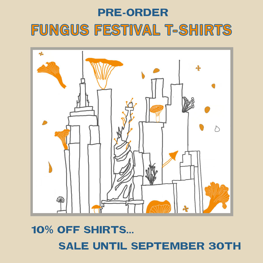 Preorder fungus fest shirts