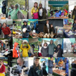 a collage of people enjoying Fungus Festival